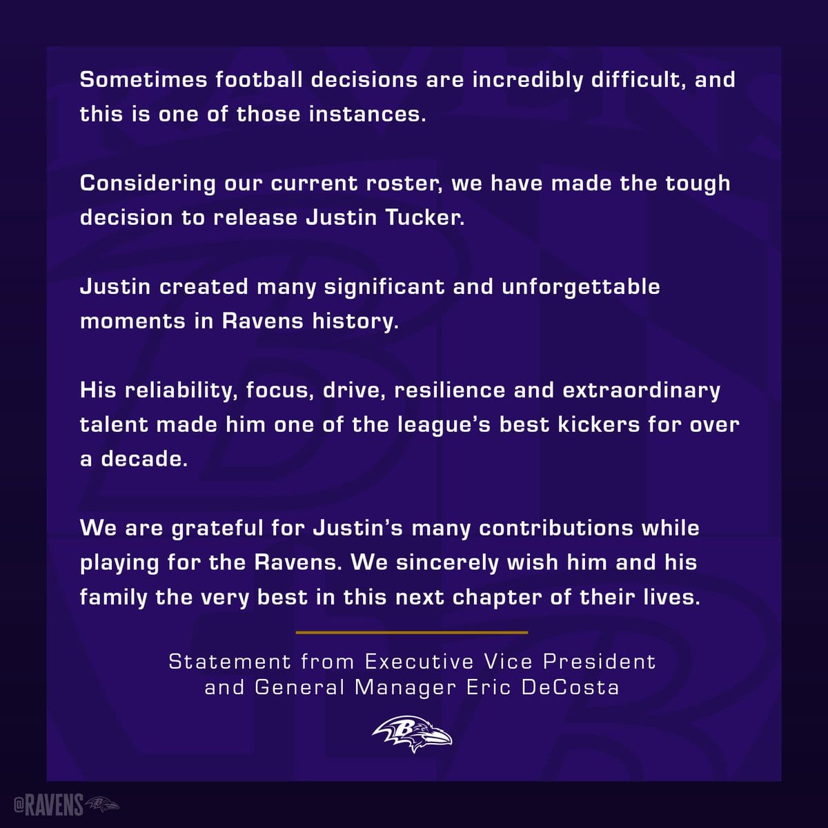 Baltimore Ravens Move On from Justin Tucker: A New Chapter Begins Amid Controversy