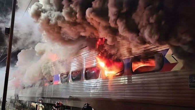 Emergency in Ridley Park: SEPTA Train Catches Fire, 350 Passengers Evacuated