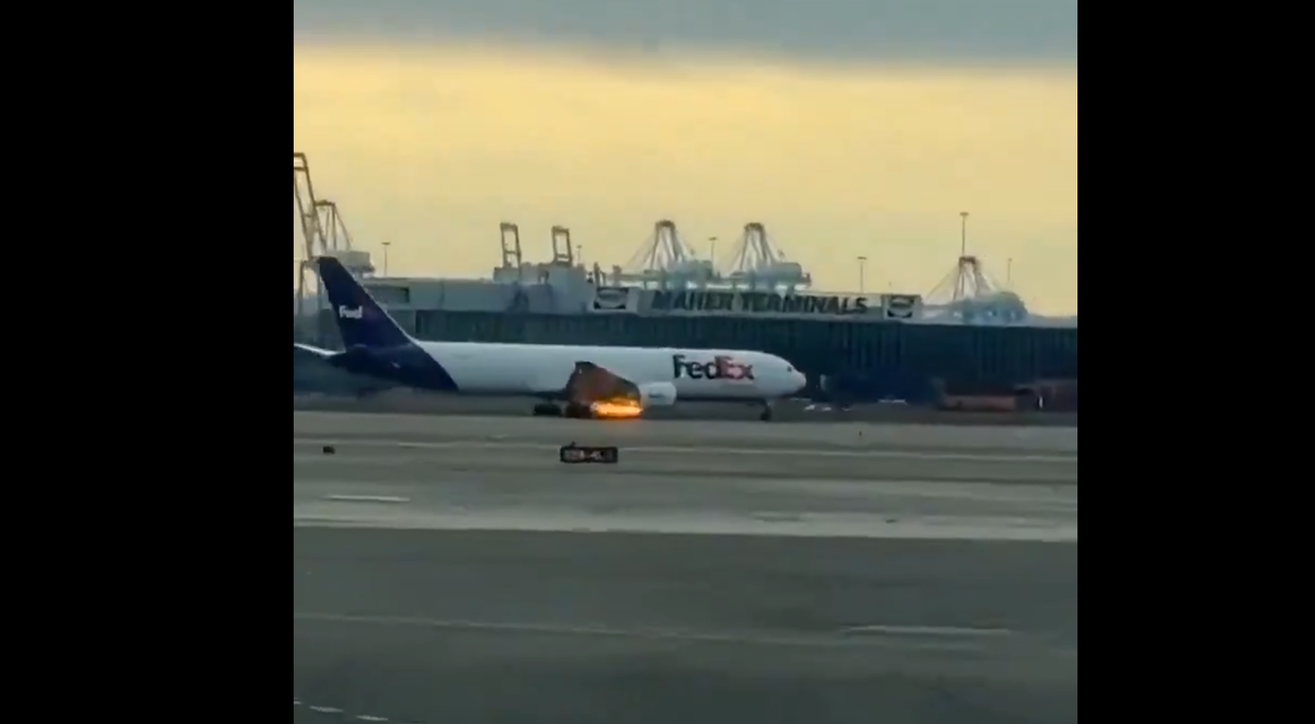 FedEx Flight 3609 Makes Emergency Landing at Newark Airport After Engine Fire: Safety Concerns Flare Up